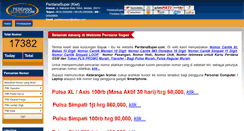 Desktop Screenshot of perdanasuper.com