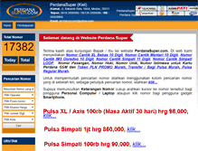 Tablet Screenshot of perdanasuper.com